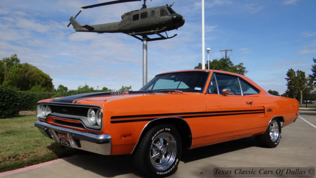 1970 plymouth gtx base 7.2l 440 six pack matching numbers