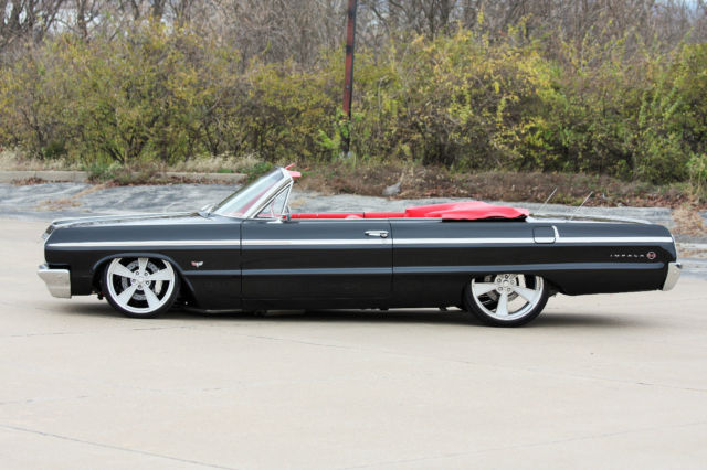 1964 impala ss convertible pro touring rotisserie build resto mod street rod