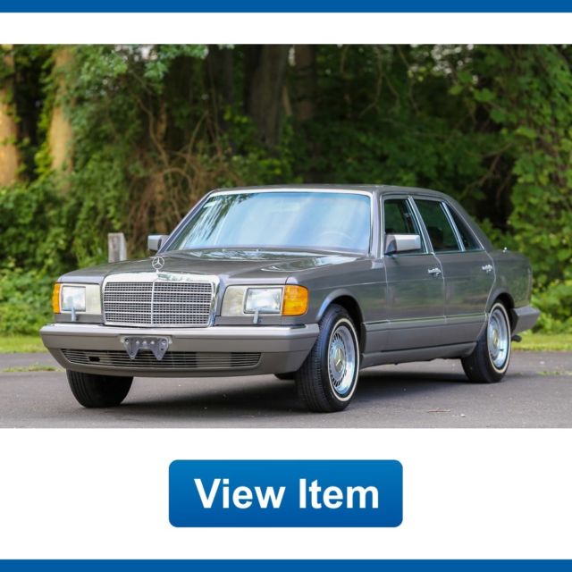 1987 mercedes 560sel super low 87k miles rare collectible carfax