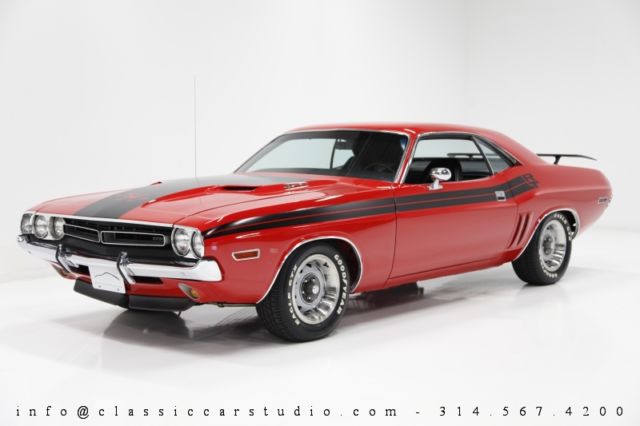 1971 dodge challenger hemi r/t clone: fully restored w/crate hemi & 727 auto!