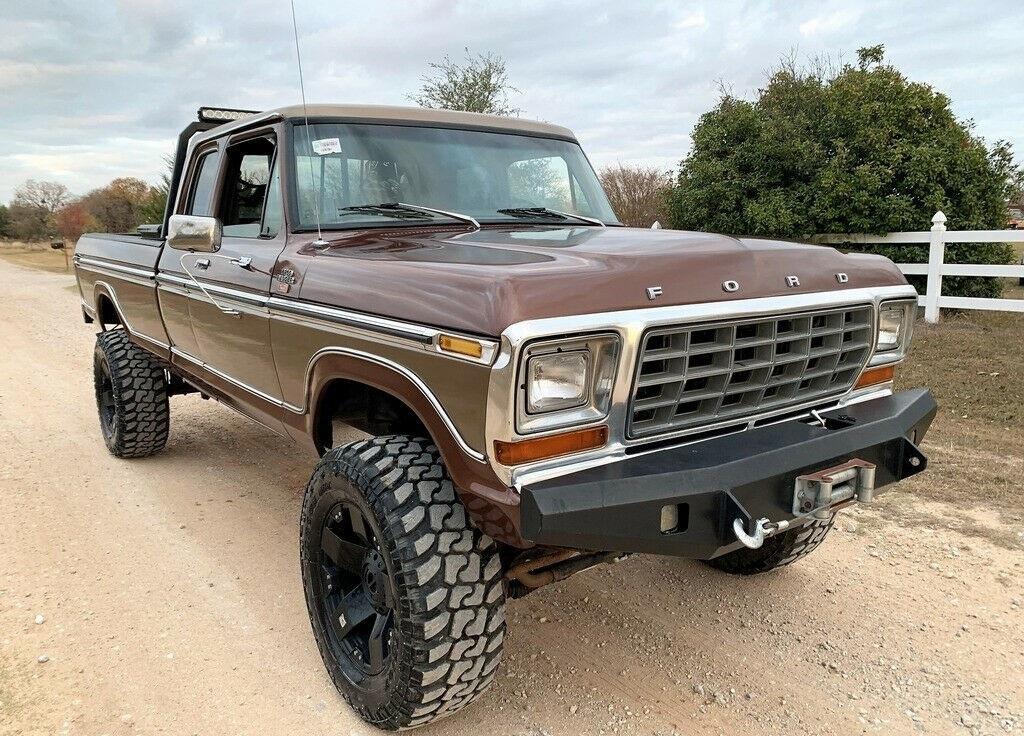 1979 ford f250 super cab xlt 4wd lifted high boy