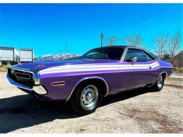 1971 dodge challenger factory fc7 plum crazy color