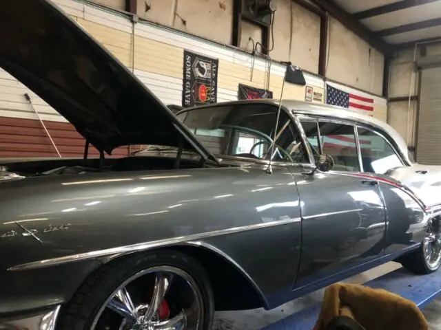 1957 oldsmobile 98 with ls3 swap. disc brakes 8 speed automatic. nice!!!!