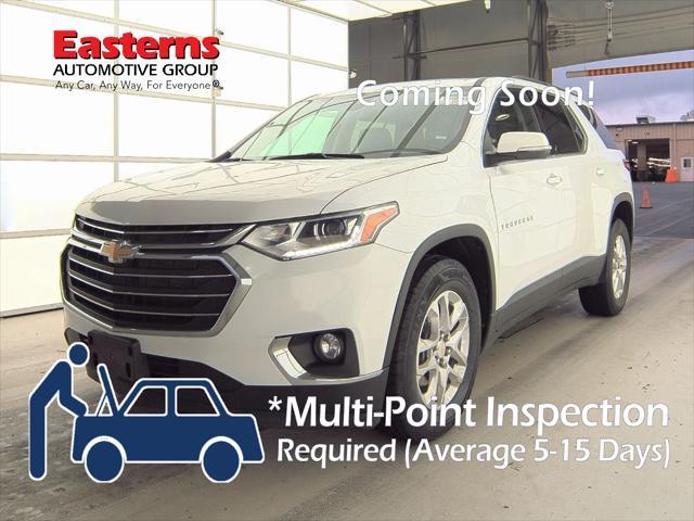 2021 chevrolet traverse lt leather