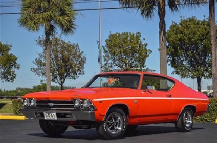 1969 chevrolet chevelle 'ss396 5spd in odem, tx