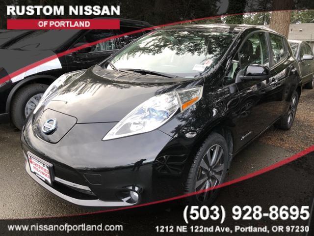 2016 nissan leaf sl sl 4dr hatchback for sale in portland, oregon