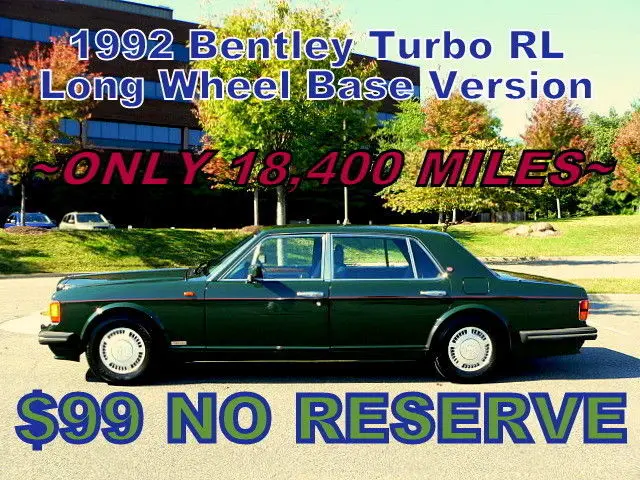 1992 - only 18,400 miles! 1 of a kind! over $200,000 new! wow! $99 no reserve!