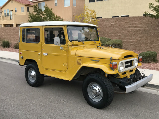 no reserve 1977 toyota landcruiser fj40 87k oriignal miles survivor 1 owner