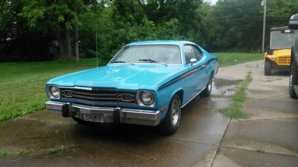 1973 plymouth duster runs great 340 4 spd car nice daily driver