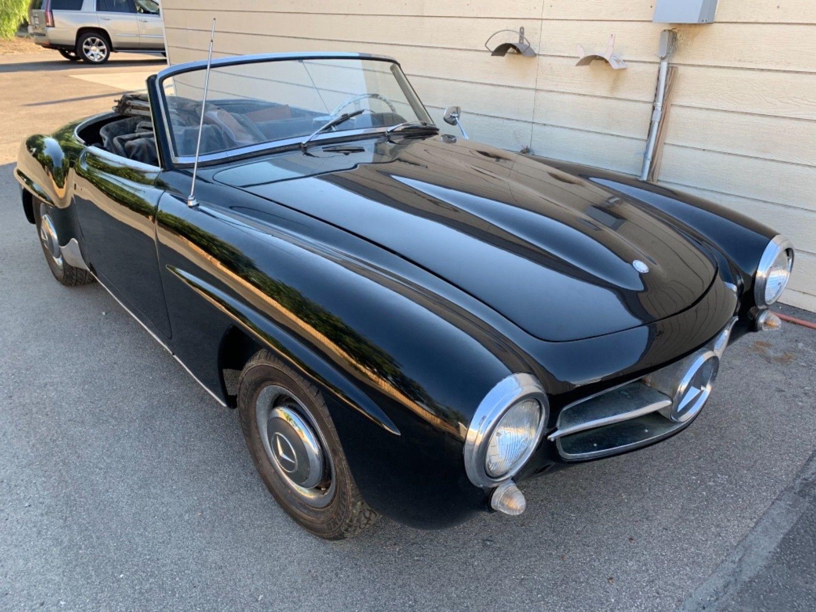 1962 mercedes-benz sl-class 190sl convetible no rust