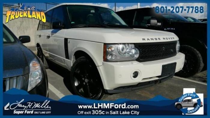 2008 land rover range rover supercharged 4x4 supercharged 4dr suv for sale in salt lake city, utah