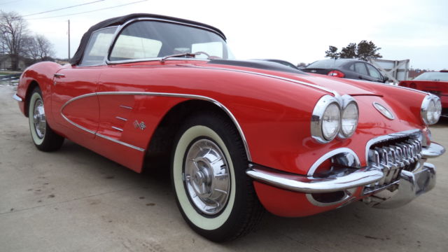 1960 chevrolet corvette convertible v8-4 speed no reserve highest bid wins