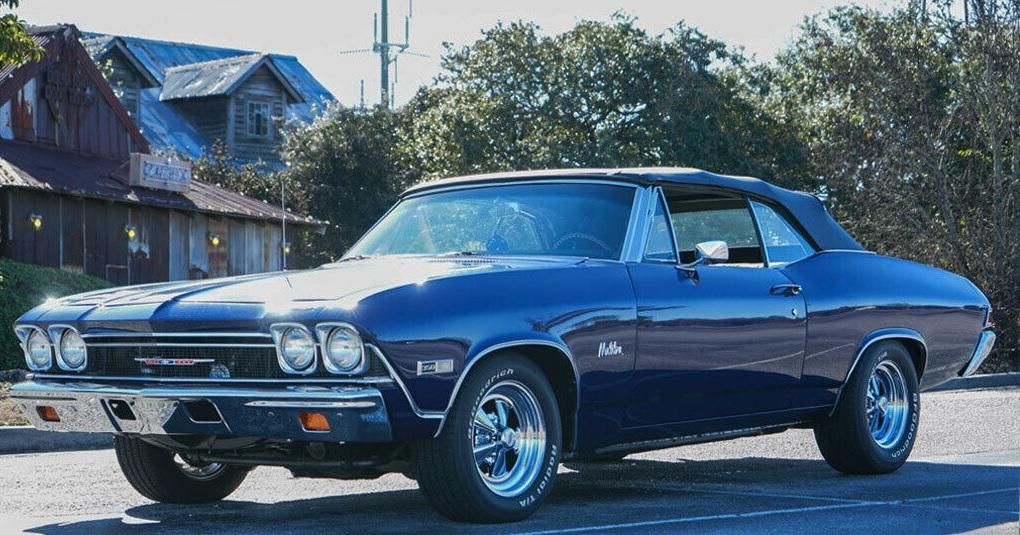 1968 chevrolet chevelle 454 v8 convertible