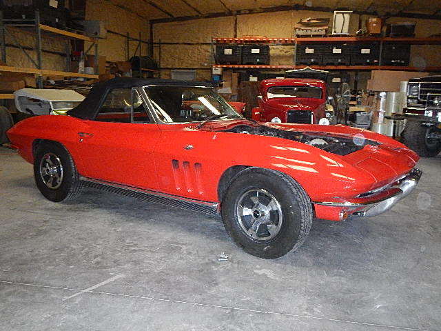 1966 corvette convertible 327 4 speed project car fire damage 1967 1965 90 pics