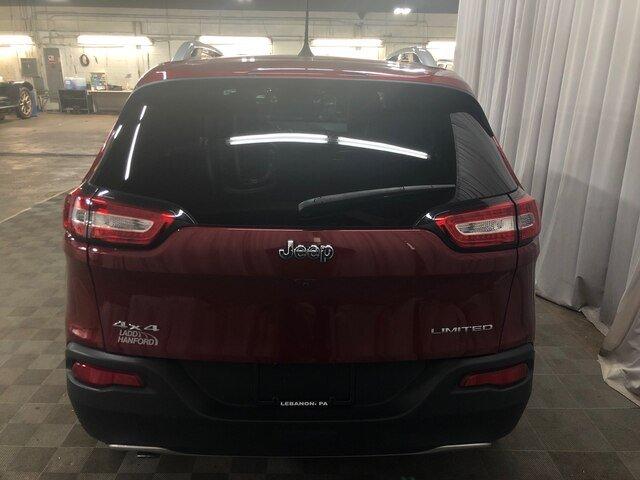 certified 2017 jeep cherokee 4wd limited lebanon, pa 17042 for sale in avon, pennsylvania