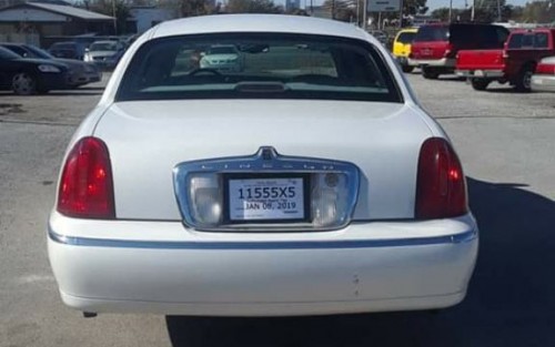2001 lincoln towncar in texas by owner