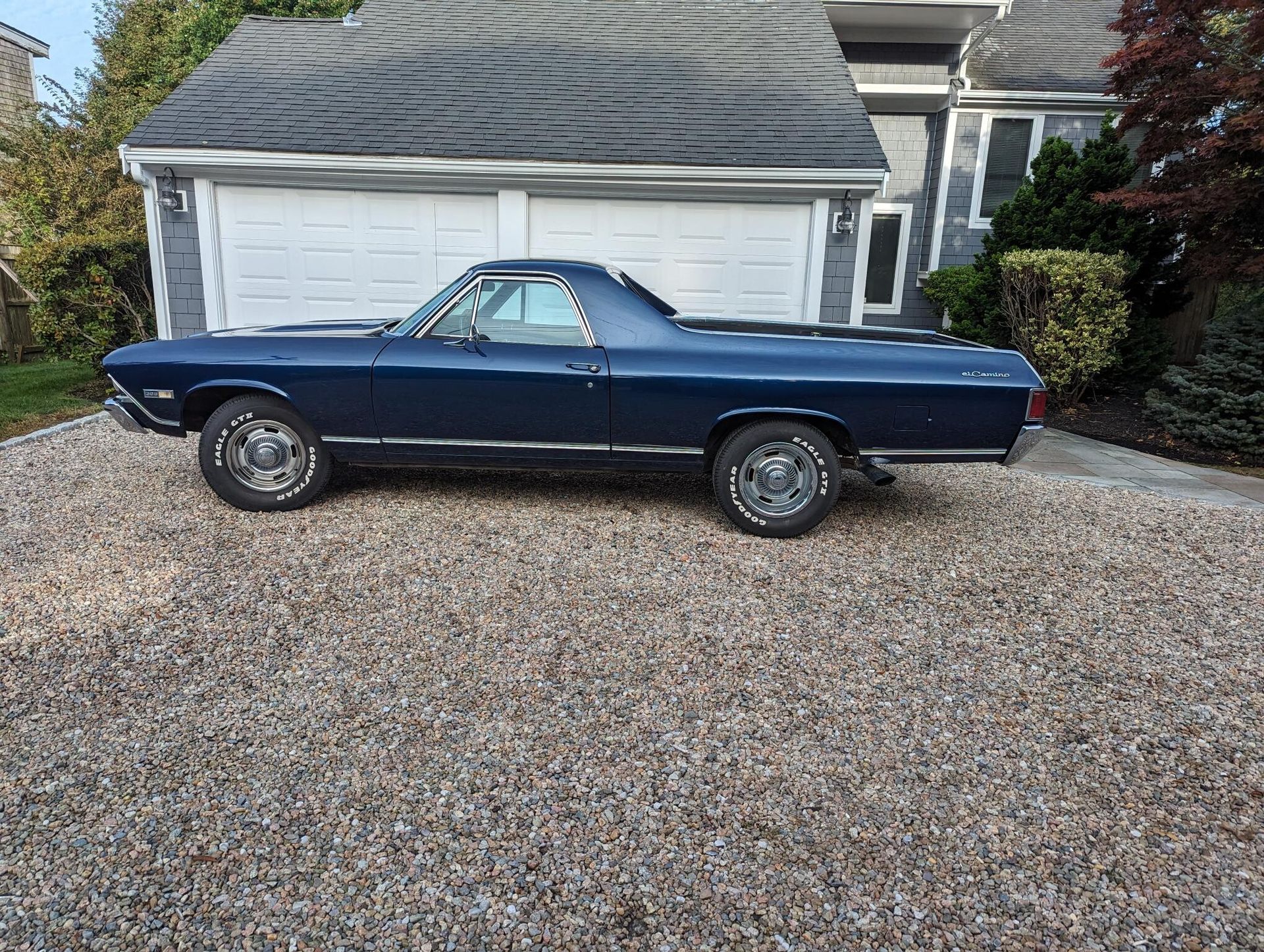 1968 chevrolet el camino ss 396 with a 402 and a four-speed