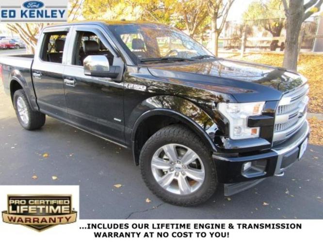 2017 ford f-150 platinum 4x4 platinum 4dr supercrew 5.5 ft. sb for sale in layton, utah