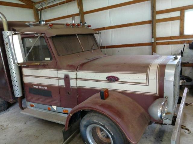 peterbilt pickup truck - semi body mounted on truck frame