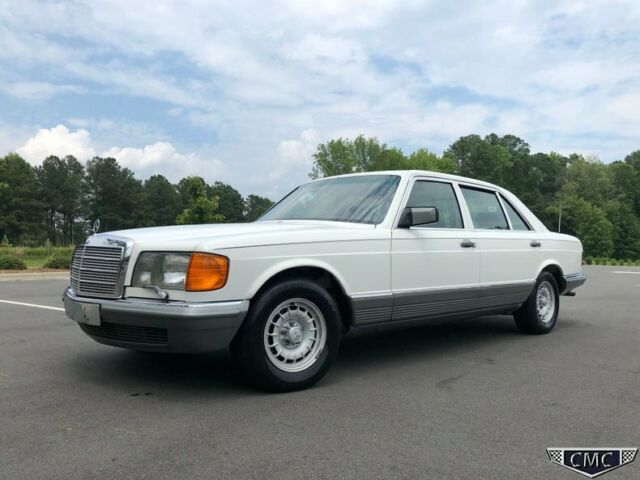 1985 mercedes 500sel 1-owner window sticker car phone 78k miles financing