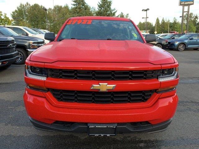 used 2016 chevrolet silverado 1500 4x4 double cab custom kirkland, wa 98033 for sale in houghton, washington