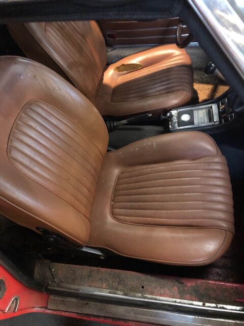 1977 alfa romeo spider convertible red rwd manual vinyl