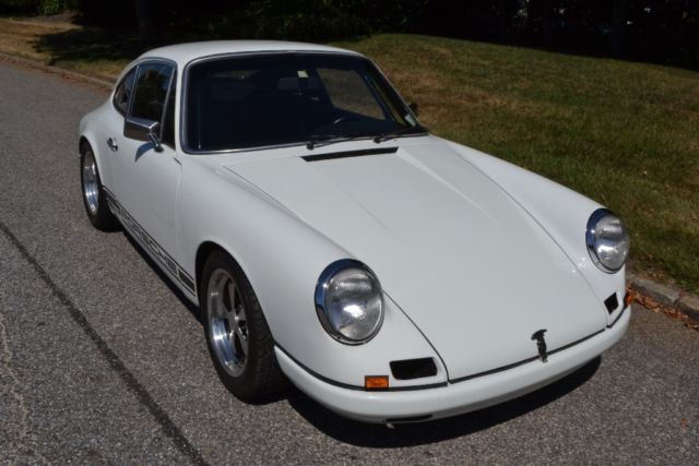 1966 porsche 911 coupe that was made into a race car that is now street legal