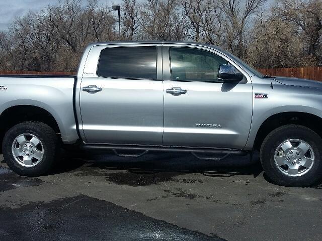 2012 toyota tundra limited 4x4 limited 4dr crewmax cab pickup sb (5.7l v8 for sale in cody, wyoming