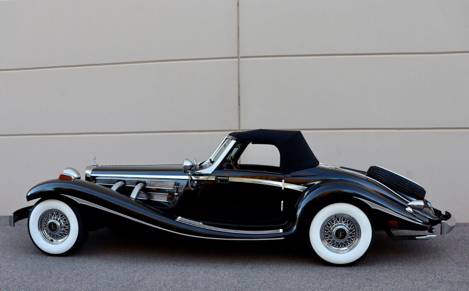 1934 mercedes replica kit car heritage v8 chevy motor oldtimer