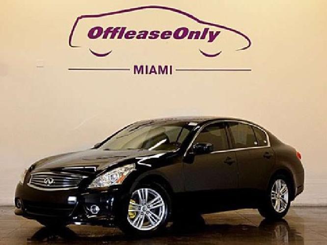 2011 infiniti g37 sedan x awd in miami, fl