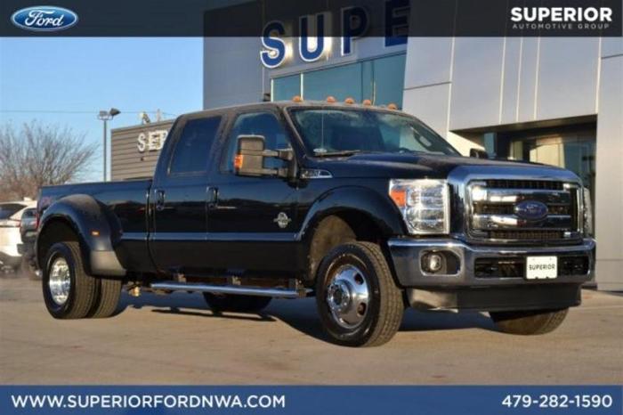 2015 ford f-350 super duty lariat 4x4 lariat 4dr crew cab 8 ft. lb drw pickup for sale in siloam springs, arkansas