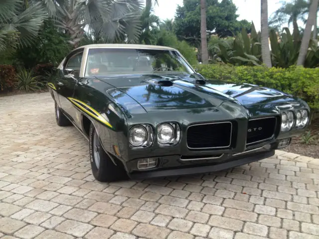 1970 pontiac gto judge - restored & numbers matching