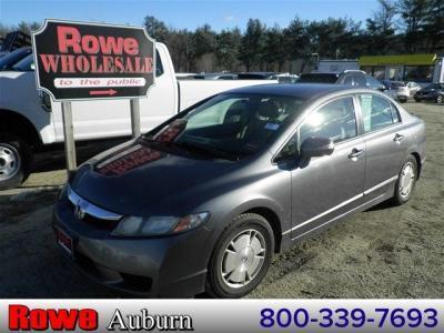 2010 honda civic hybrid w/navi hybrid 4dr sedan w/navi for sale in auburn, maine