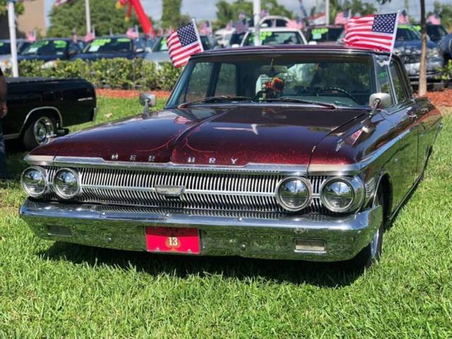 1962 mercury monterey 0 red sedan v8 5.0l automatic 3-speed