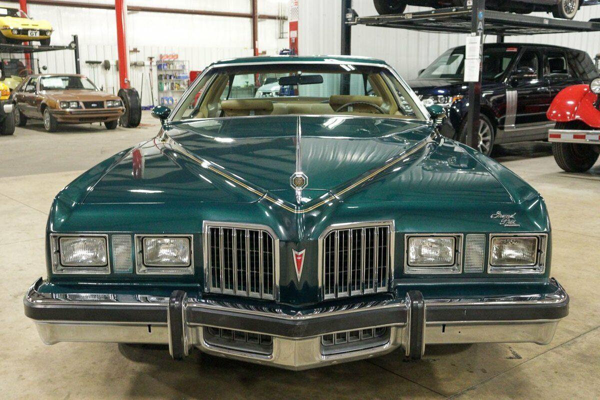 1977 pontiac grand prix 54976 miles berkshire green coupe 400ci v8 automatic