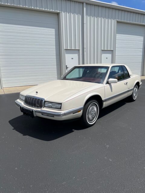 1991 buick riviera coupe white fwd automatic