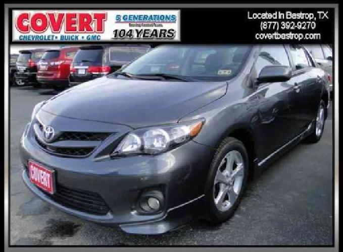 2011 toyota corolla s in bastrop, tx