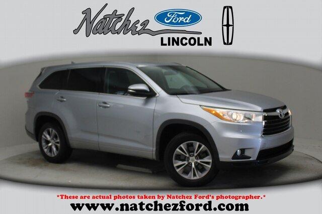 used 2014 toyota highlander fwd le v6 natchez, ms 39120 for sale in church hill, mississippi