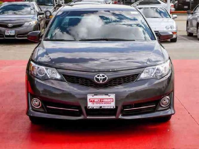 2012 toyota camry se one owner warranty alloys in spring, tx