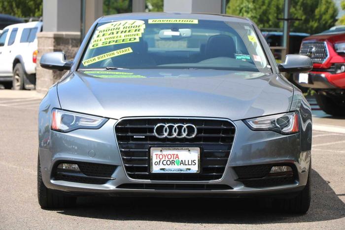 used 2014 audi a5 2.0t premium plus quattro cpe corvallis, or 97330 for sale in adair village, oregon