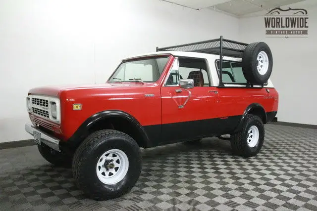 1980 international scout rare factory turbo diesel. $25k+ invested!