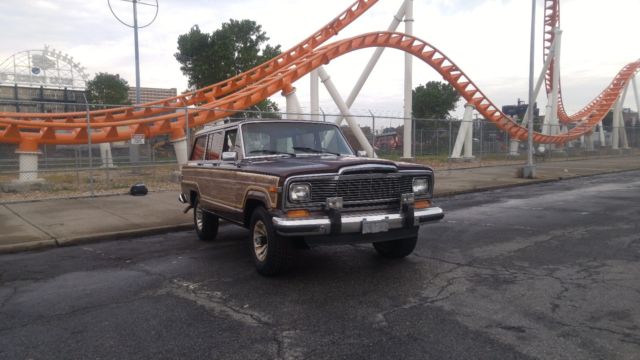 1982 jeep wagoneer 4x4 low miles