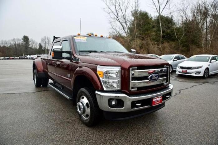 2015 ford f-350 super duty king ranch 4x4 king ranch 4dr crew cab 8 ft. lb drw pickup for sale in columbia, connecticut