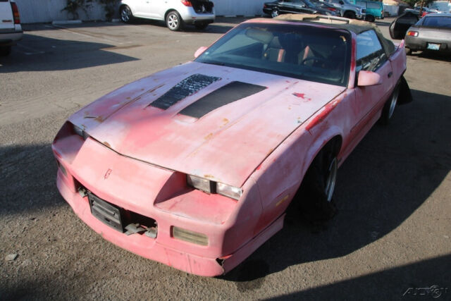 1989 chevrolet camaro convertible v8 5.0l automatic no reserve