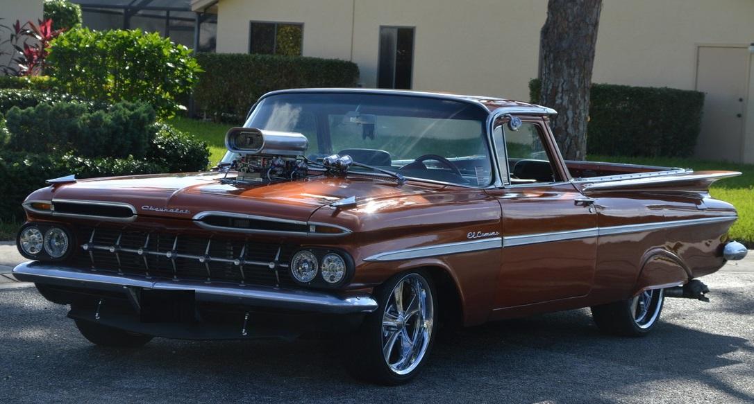 1959 chevrolet el camino 383 engine/supercharged