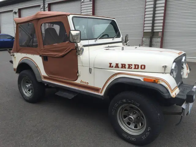 1983 jeep laredo cj7 survivor one owner! extremely original no reserve 5 speed