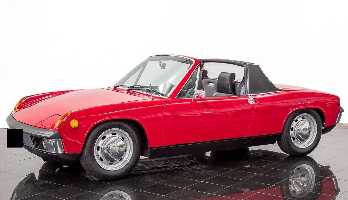 1972 porsche 914 targa superbly solid example 73723 miles
