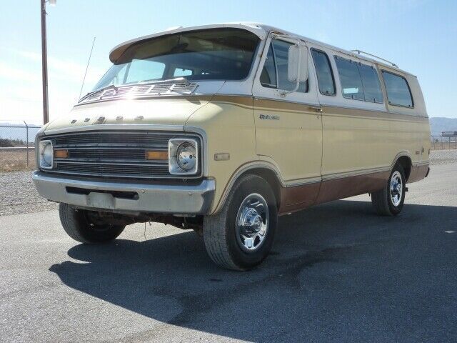 1975 dodge sportsman conversion / camper van 78000 mile california rust free
