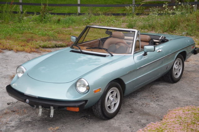 stunning restored one of 1700 1982 alfa veloce spider