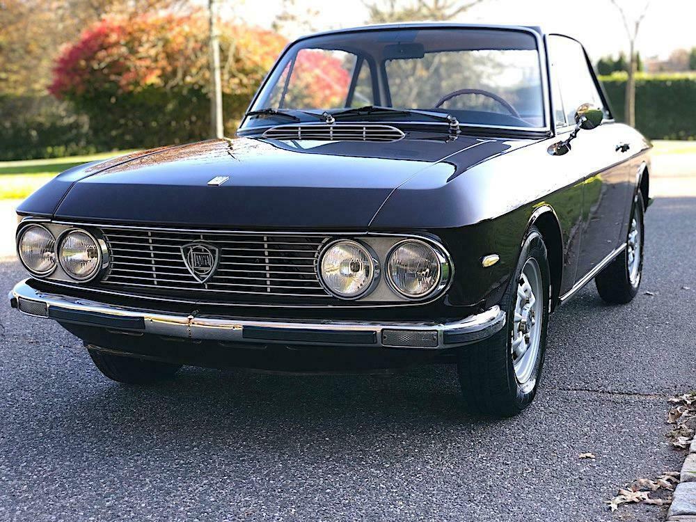 1972 lancia fulvia 1.3s dark brown 47845 miles